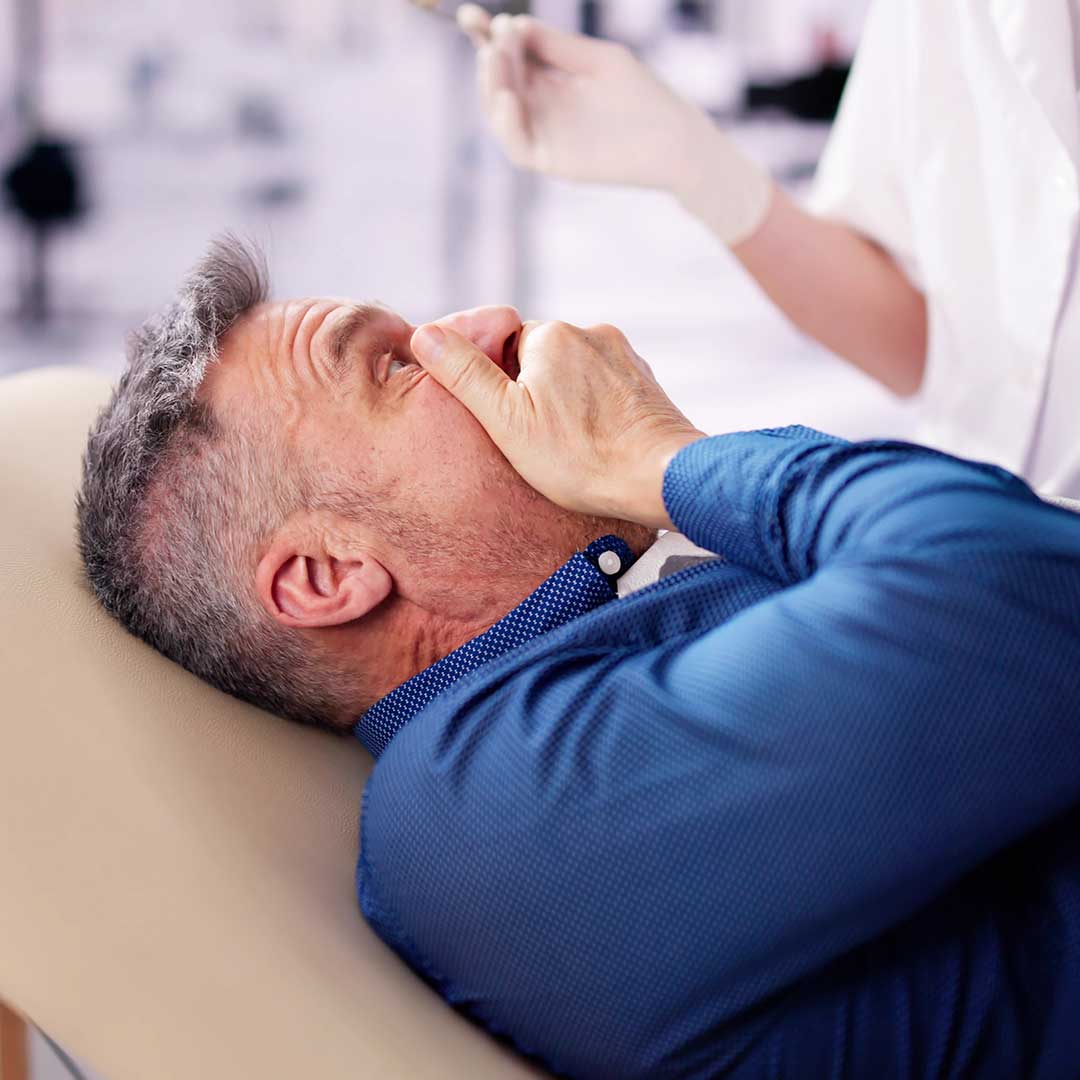 Dental care for anxious patients